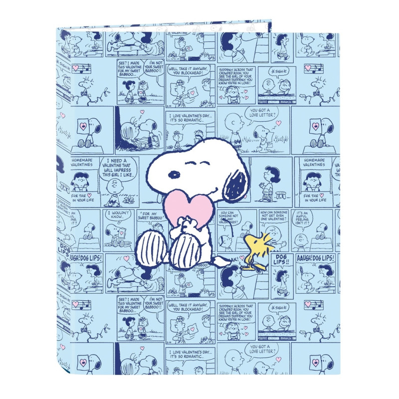 CARPETA FOLIO 4 ANI.MIXTAS SNOOPY "LOVE" SAFTA25 ENERO 512539067