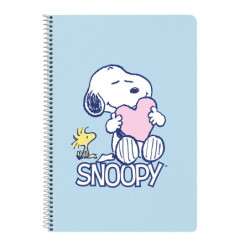 LIBRETA FOLIO 80 H. TAPAS DURAS 1DISEÑO SNOOPY "LOVE" SAFTA25 ENERO 512539066