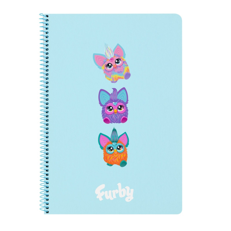 LIBRETA FOLIO 80 H. TAPAS DURAS FURBY SAFTA26 512535066 31X21,5 UNIDAD