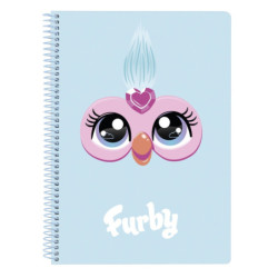 LIBRETA CUARTO 80 H. TAPAS DURAS FURBY SAFTA26 512535065 22X15,5 UNIDAD