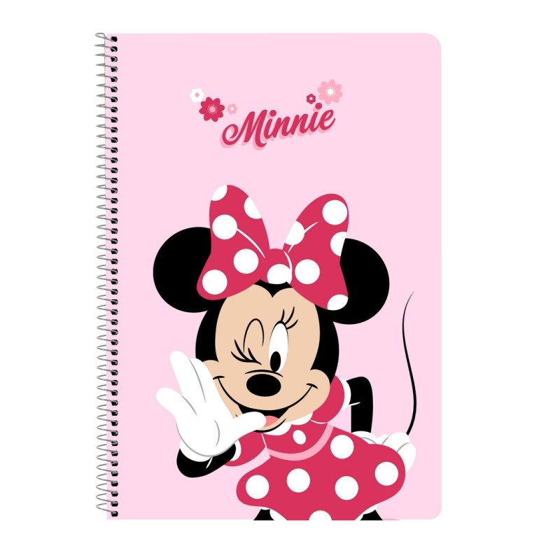 LIBRETA FOLIO 80 H. TAPAS DURAS MINNIE MOUSE "NAIVE" SAFTA25 ENERO 512512066