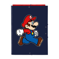 CARPETA FOLIO 3 SOLAPAS SUPER MARIO "TRICK" SAFTA25 ENERO 512508068
