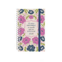 AGENDA DESIGN COL.E3 SVH 2026 IMPOSIBLE+ FINOCAM26 742202526 85 X 14 X 127 MM