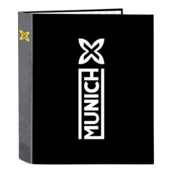 CARPETA F. 4 ANILLAS 35MM LOMO ANCHO MUNICH "TOPO" SAFTA25 ENERO 512500657