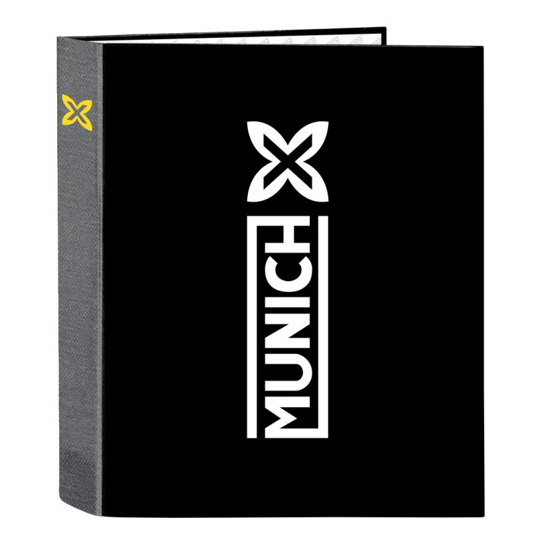 CARPETA F. 4 ANILLAS 35MM LOMO ANCHO MUNICH "TOPO" SAFTA25 ENERO 512500657