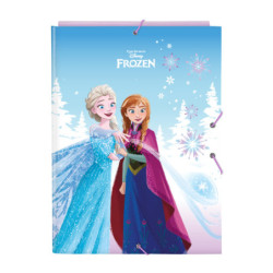 CARPETA FOLIO 3 SOLAPAS FROZEN "COOL DAYS" 512473068 SAFTA24 VAC 26*33,5