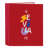 CARPETA F. 4 ANILLAS 35MM LOMO ANCHO SEVILLA FC SAFTA25 ENERO 512465657