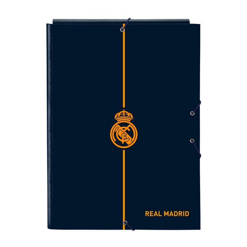 CARPETA FOLIO 3 SOLAPAS REAL MADRID 2ª EQUIPACION 24/25 SAFTA25 ENERO 512457068