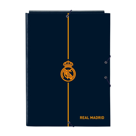 CARPETA FOLIO 3 SOLAPAS REAL MADRID 2ª EQUIPACION 24/25 SAFTA25 ENERO 512457068