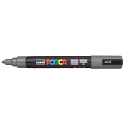 MARCADOR UNI-BALL POSCA PC-5M PUNTA REDONDA 1,8-2,5MM GRIS PROFUNDO (82) 262535000