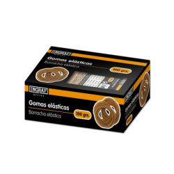 GOMAS ELASTICAS INGRAF OFFICE CAJITA 100G Nº 06 320519 POESSA