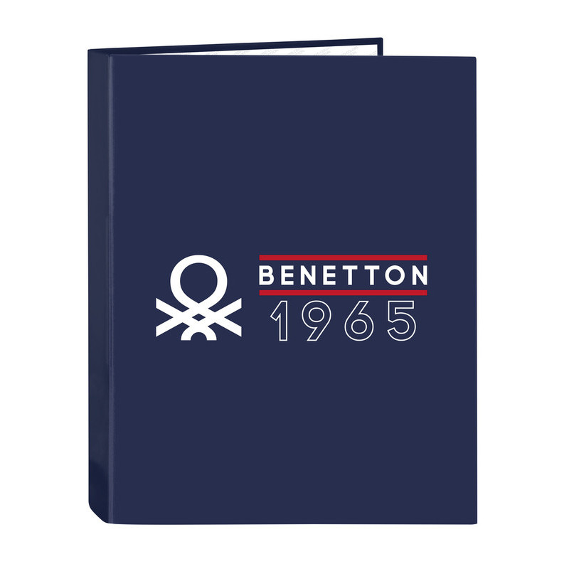 CARPETA FOLIO 4 ANI.MIXTAS BENETTON "VARSITY" 512406067 SAFTA24