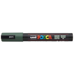 MARCADOR UNI-BALL POSCA PC-5M PUNTA REDONDA 1,8-2,5MM VERDE INGLES (83) 262550000