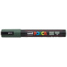 MARCADOR UNI-BALL POSCA PC-5M PUNTA REDONDA 1,8-2,5MM VERDE INGLES (83) 262550000