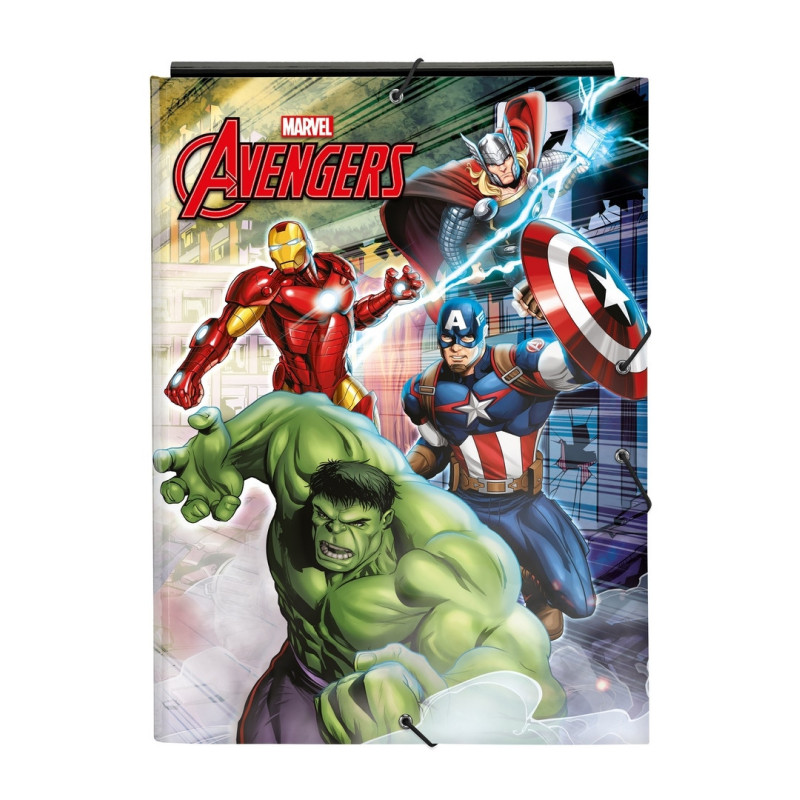CARPETA FOLIO 3 SOLAPAS AVENGERS "FOREVER" SAFTA25 ENERO 512384068