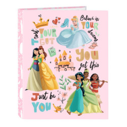 CARPETA FOLIO 4 ANI.MIXTAS PRINCESAS DISNEY "MAGICAL" SAFTA23 ENERO 512380067
