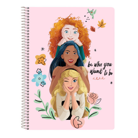 LIBRETA CUARTO 80 H. TAPAS DURAS PRINCESAS DISNEY "MAGICAL" SAFTA23 ENERO 512380065