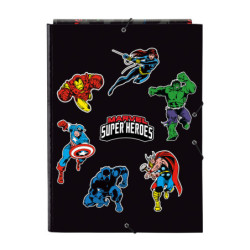 CARPETA FOLIO 3 SOLAPAS AVENGERS "SUPER HEROES" SAFTA23 ENERO 512379068