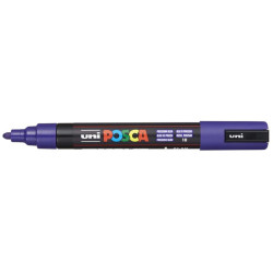 MARCADOR UNI-BALL POSCA PC-5M PUNTA REDONDA 1,8-2,5MM AZUL PRUSIA (10) 262568000