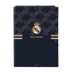CARPETA FOLIO 3 SOLAPAS REAL MADRID 2ª EQUIPACION 23/24 SAFTA23 SEP 512357068