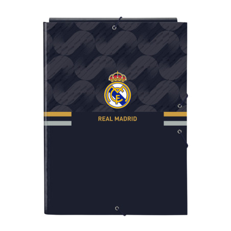 CARPETA FOLIO 3 SOLAPAS REAL MADRID 2ª EQUIPACION 23/24 SAFTA23 SEP 512357068