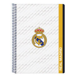 LIBRETA CUARTO 80 H. TAPAS DURAS REAL MADRID 1ª EQUIP. 23/24 512354065 SAFTA23 VAC