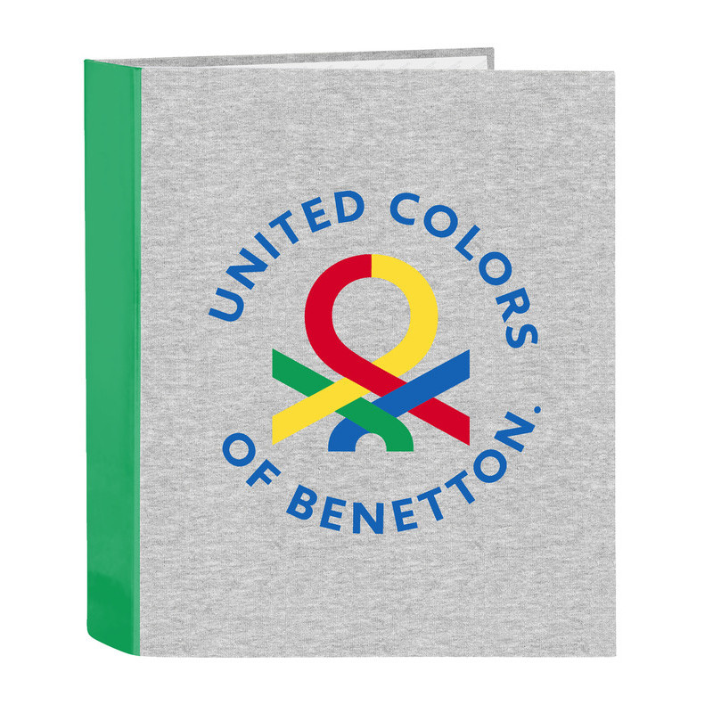 CARPETA F. 4 ANILLAS 35MM LOMO ANCHO BENETTON "POP" SAFTA23 ENERO 512352657