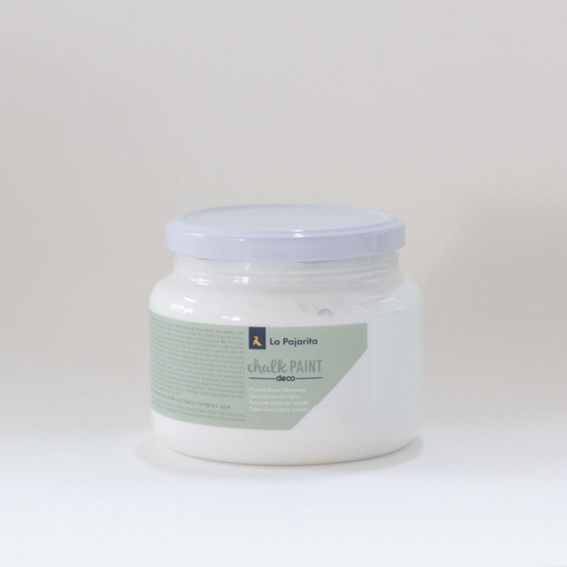 CHALK PAINT CP-01 BLANCO NUBE LA PAJARITA 102791 500 ML UNIDAD