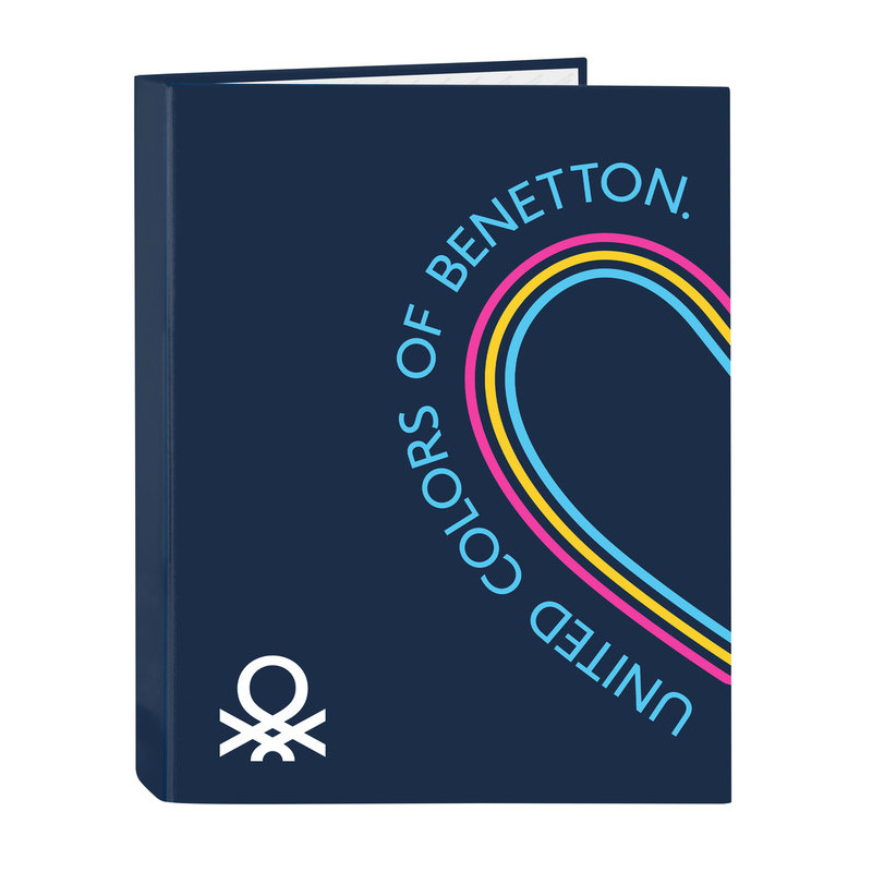 CARPETA FOLIO 4 ANI.MIXTAS BENETTON "LOVE" SAFTA23 ENERO 512350067