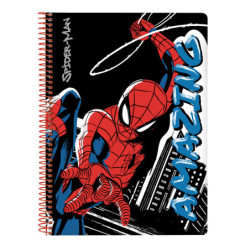 LIBRETA CUARTO 80 H. TAPAS DURAS SPIDER-MAN "HERO" SAFTA23 ENERO 512343065