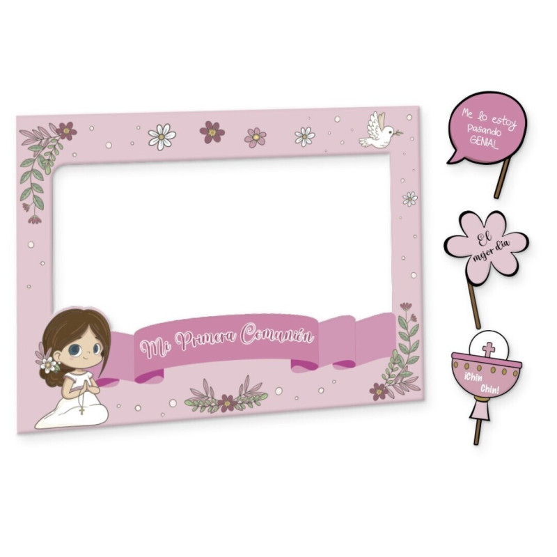 SET PHOTOCALL PRIMERA COMUNION NIÑA 333036 POESSA UNIDAD (4)