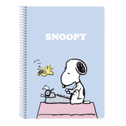 LIBRETA CUARTO 80 H. TAPAS DURAS SNOOPY "IMAGINE" SAFTA23 ENERO 512339065