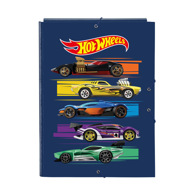 CARPETA FOLIO 3 SOLAPAS HOT WHEELS "SPEED CLUB" SAFTA23 ENERO 512338068