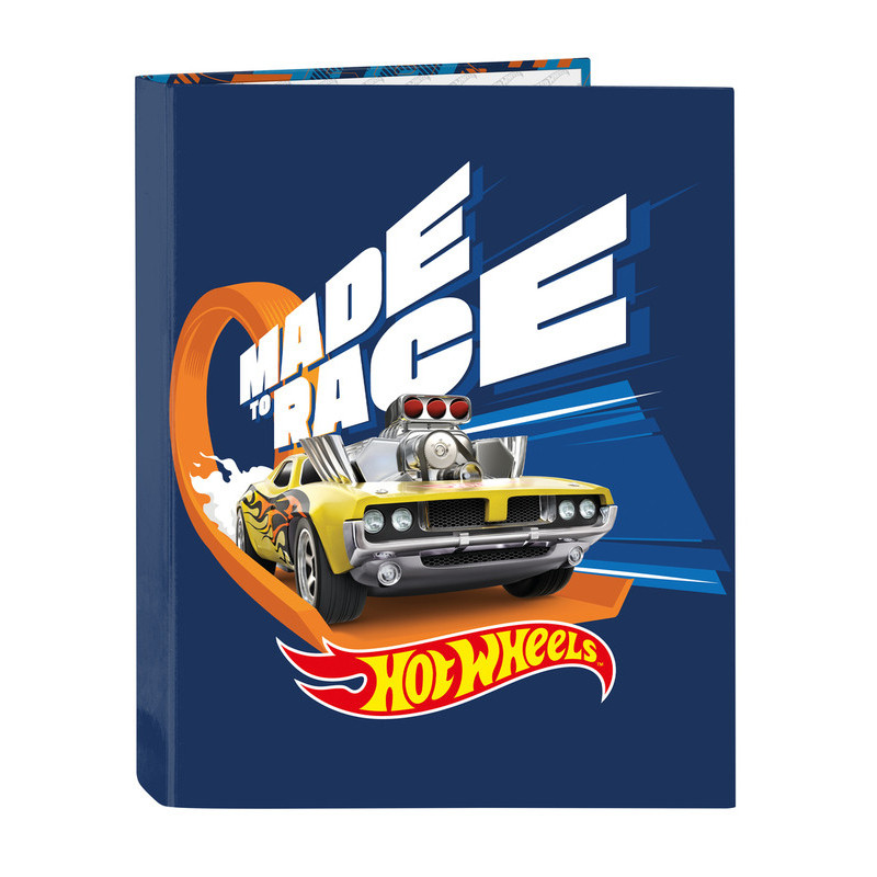 CARPETA FOLIO 4 ANI.MIXTAS HOT WHEELS "SPEED CLUB" SAFTA23 ENERO 512338067