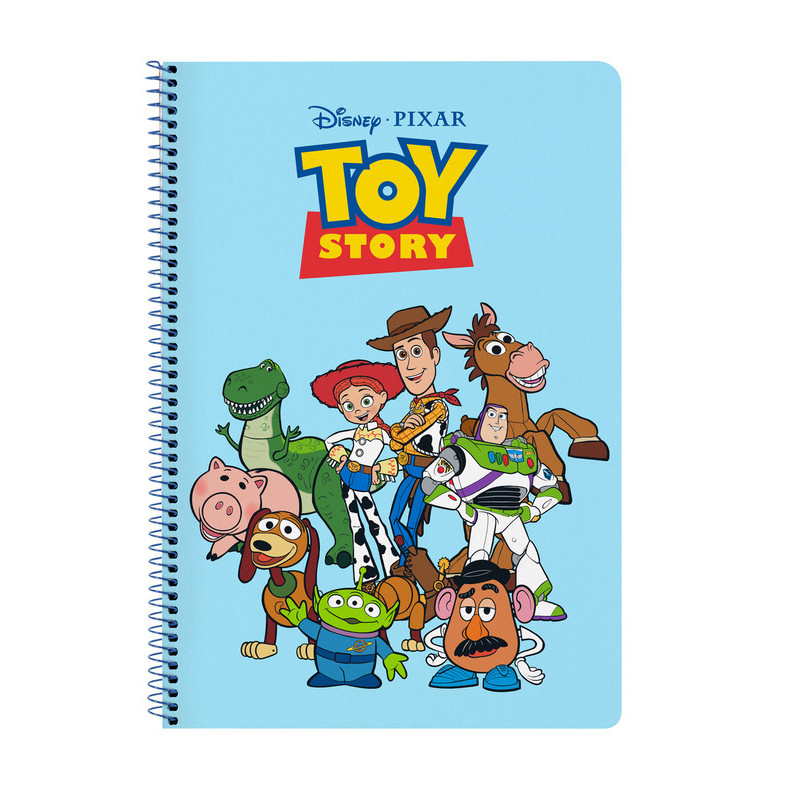 LIBRETA FOLIO 80 H. TAPAS DURAS TOY STORY "READY TO PLAY" SAFTA23 ENERO 512331066