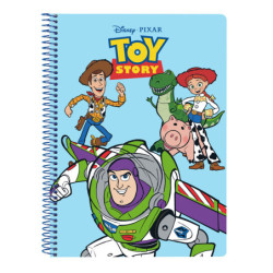 LIBRETA CUARTO 80 H. TAPAS DURAS TOY STORY "READY TO PLAY" SAFTA23 ENERO 512331065
