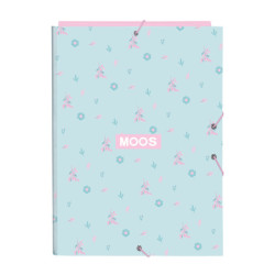 CARPETA FOLIO 3 SOLAPAS MOOS "GARDEN" 512318068 SAFTA23 VAC