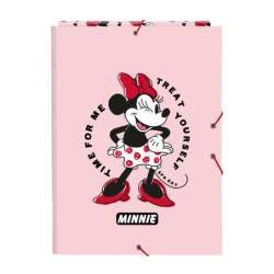 CARPETA FOLIO 3 SOLAPAS MINNIE MOUSE "ME TIME" SAFTA23 ENERO 512312068