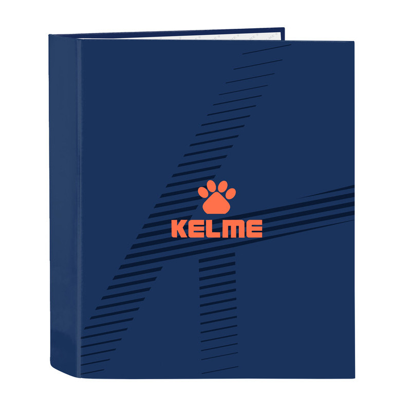 CARPETA F. 4 ANILLAS 35MM LOMO ANCHO KELME "NAVY BLUE" SAFTA23 ENERO 512303657