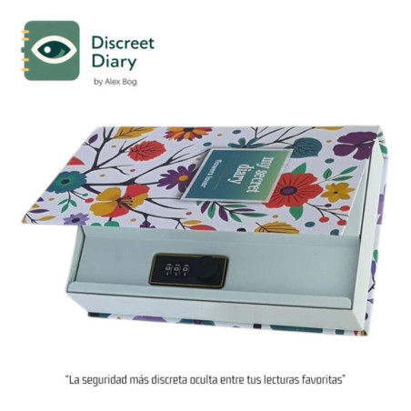 CAJA FUERTE CON COMBINACION FLOWERS LOVER ALEX BOG JS-1074 UNIDAD