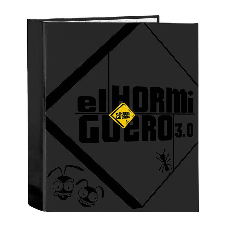 CARPETA F. 4 ANILLAS LOMO ANCHO EL HORMIGUERO TEEN SAFTA23 ENERO 512298657