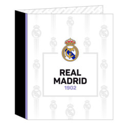 CARPETA F. 4 ANILLAS 35MM LOMO ANCHO REAL MADRID 1ª EQUIP. 22/23 SAFTA23 ENERO 512254657