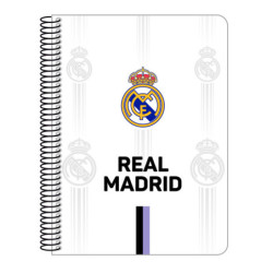 LIBRETA CUARTO 80 H. TAPAS DURAS 1DISEÑ REAL MADRID 1ª EQUIP. 22/23 SAFTA23 ENERO 512254065