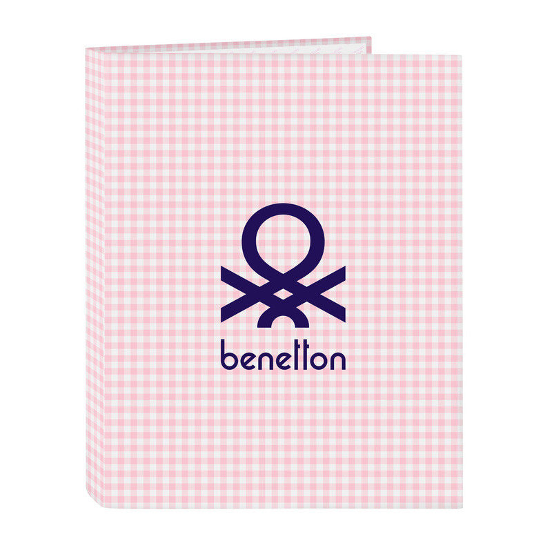 CARPETA FOLIO 4 ANI.MIXTAS BENETTON "VICHY" SAFTA23 ENERO 512253067