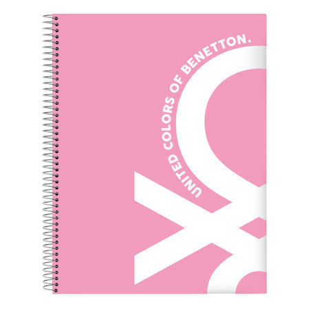 BLOC A4 MICRO120 H BENETTON "FLAMINGO PINK" 512252064 29,7*21 SAFTA22