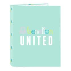 CARPETA FOLIO 4 ANI.MIXTAS BENETTON "WORLD" 512251067 33*26,5 SAFTA22