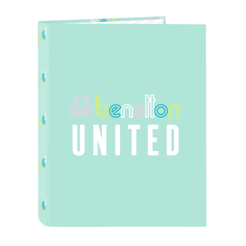 CARPETA FOLIO 4 ANI.MIXTAS BENETTON "WORLD" 512251067 33*26,5 SAFTA22