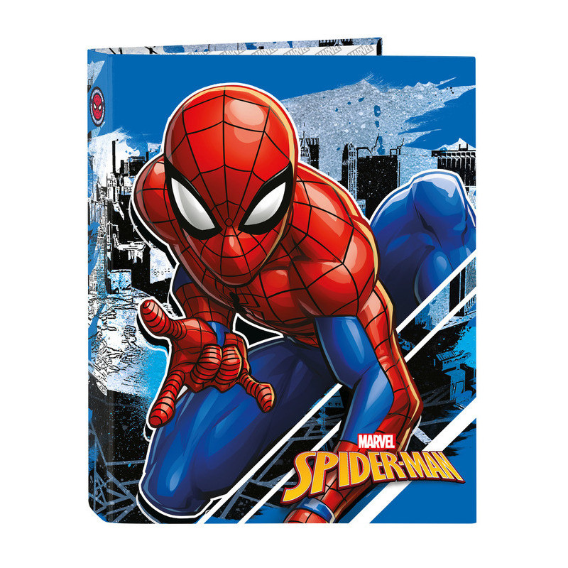 CARPETA FOLIO 4 ANI.MIXTAS SPIDER-MAN "GREAT POWER" 512243067 33*26,5 SAFTA22