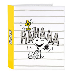 CARPETA F. 4 ANILLAS LOMO ANCHO SNOOPY "FRIENDS FOREVER" 512239657 33*27 SAFTA22