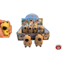 MUÑECO SQUISHY SORT SERIE CAPYBARA 3MOD 6882 (12)